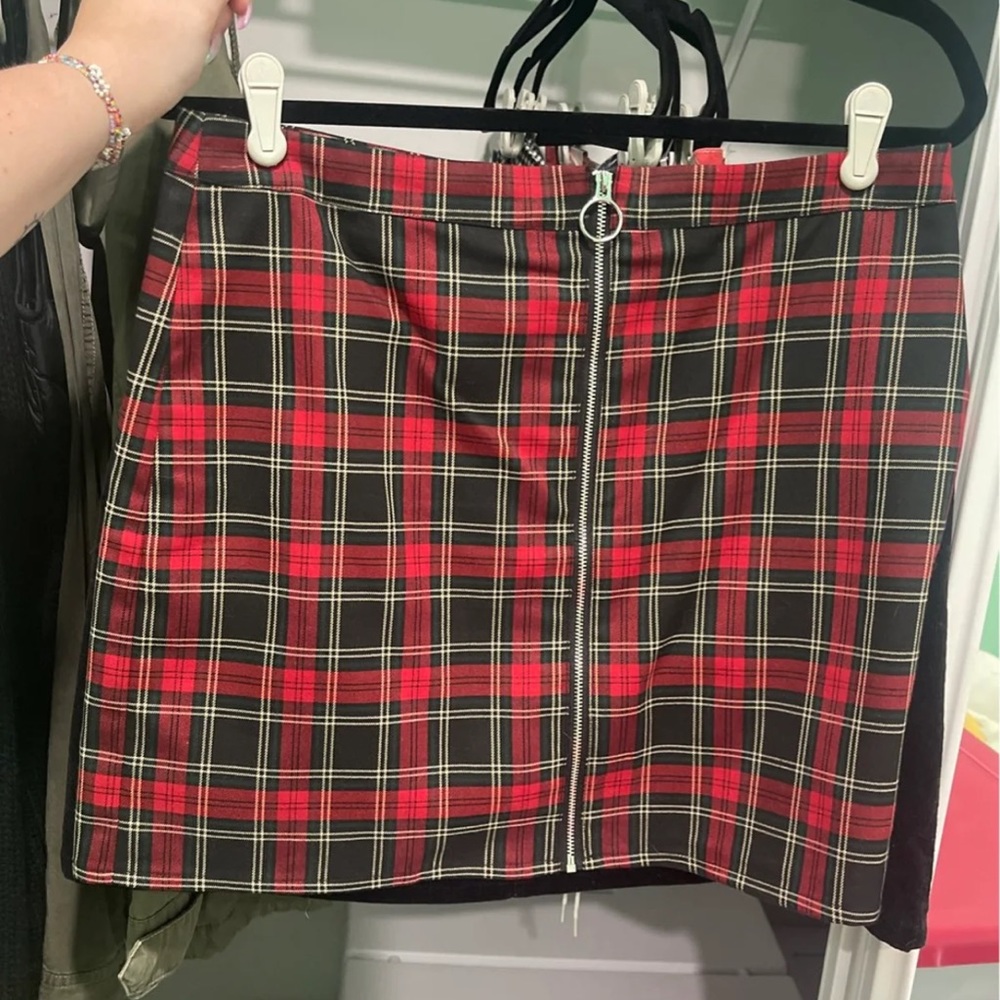 Plaid skirt